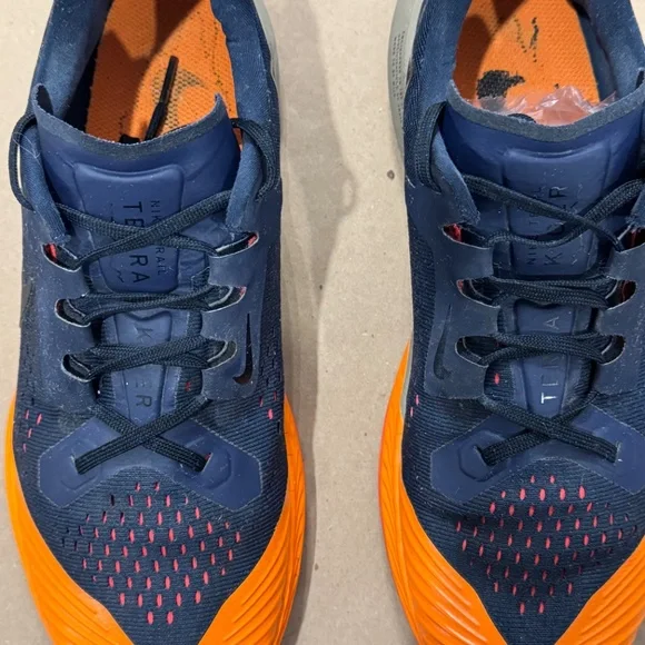 Nike Air Zoom Terra Kiger 7 Navy Crimson Mens Size US 10 - Picture 2 of 9